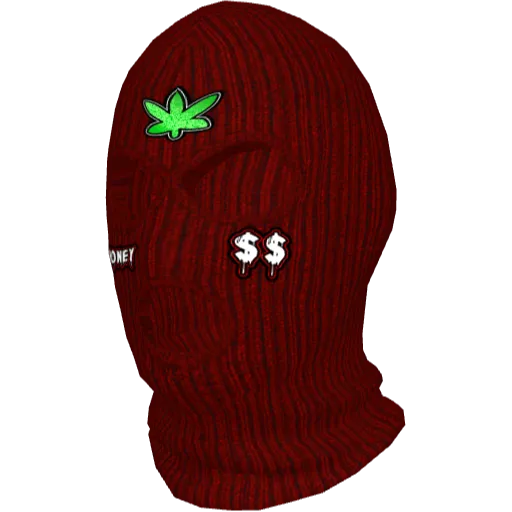 Бордовая маска Gang Collection