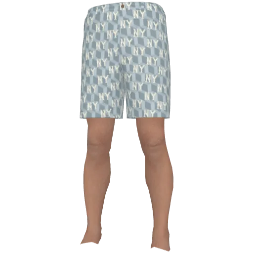 Светло-голубые шорты New Yera