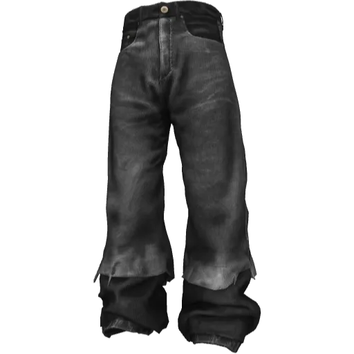 Серо-черные дизайнерские джинсы