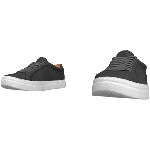 Черные классические кеды