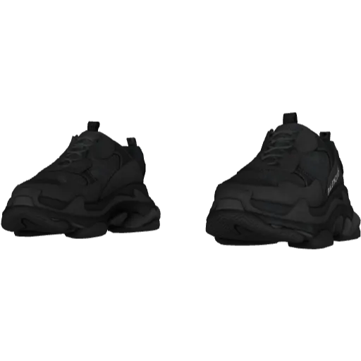 Черные кроссовки Balemciaga