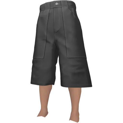 Длинные классиечские шорты черные