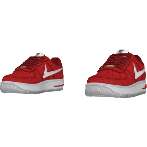 Красные кроссовки Nice Flow Force 1