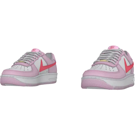 Розовые кроссовки Nice Flow Force 1 