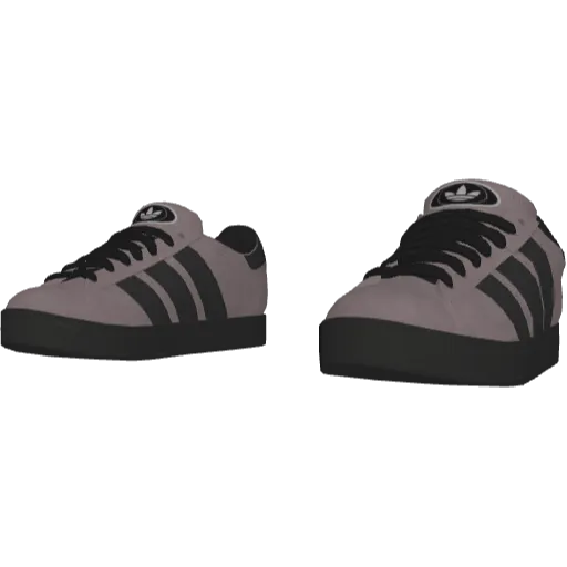 Темно-серые кроссовки с черной подошвой Abibas