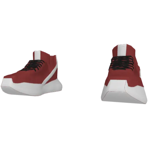 Красные кроссовки Rick Onens