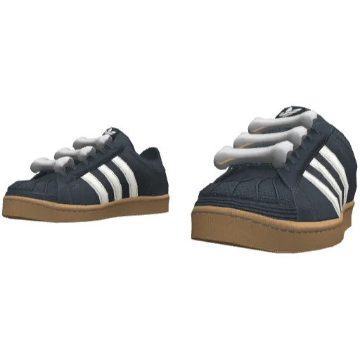 Серые кроссовки Adibas с костями