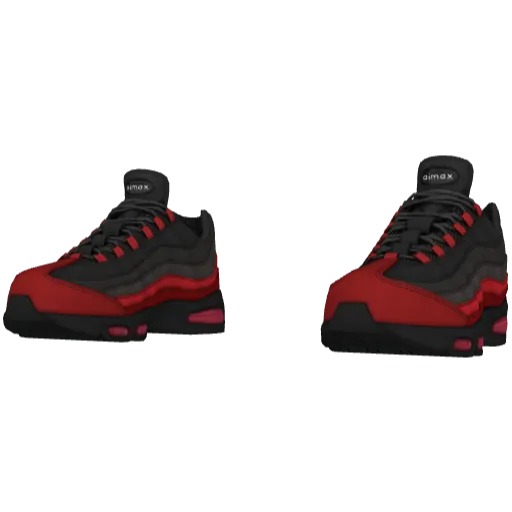 Красные кроссовки Nice Flow Max 95