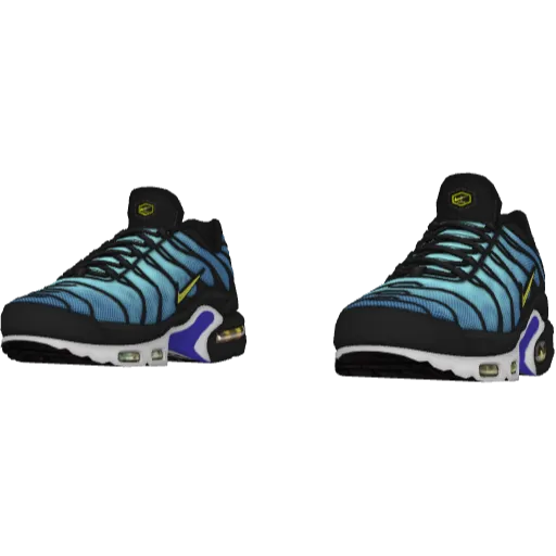 Голубые кроссовки Nice Flow Max TN