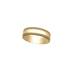 Золотое обручальное кольцо
