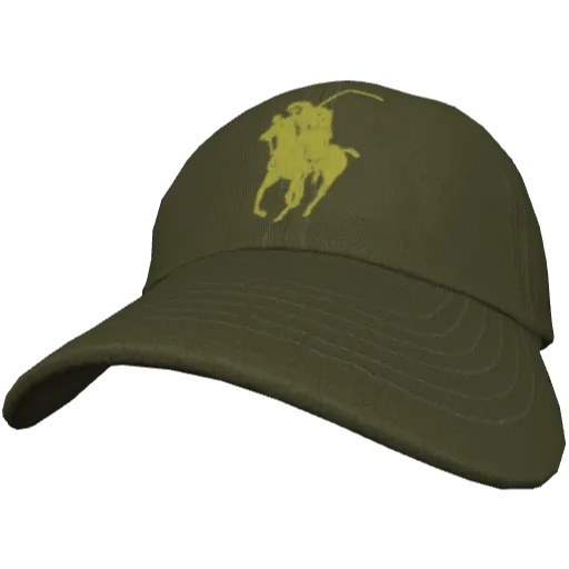 Цвета хаки кепка Ralph Luren