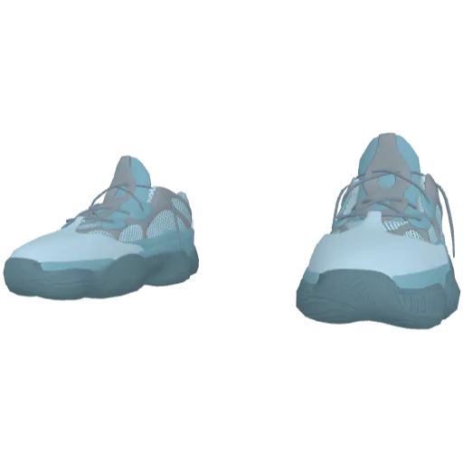 Голубые кроссовки Abibas 900 (Luminoforo)