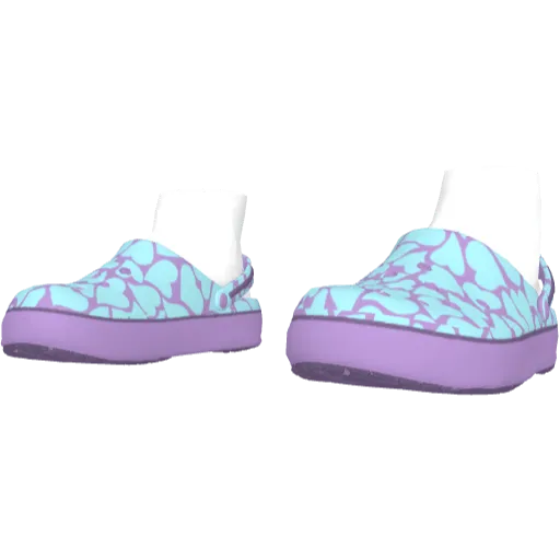 Голубо-фиолетовые CROCO