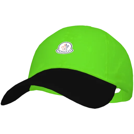 Зелёно-чёрная кепка