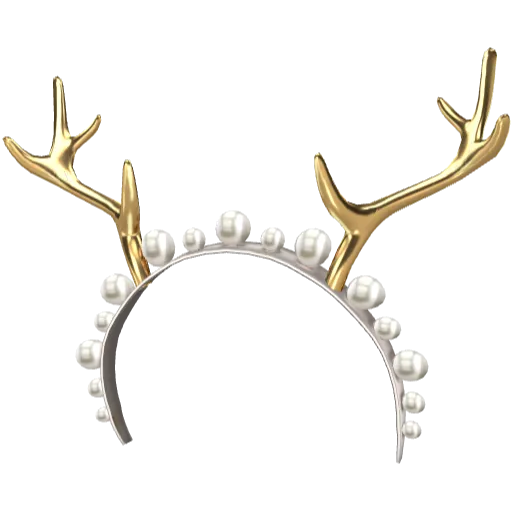 Золотые рога с серебрянным ободком