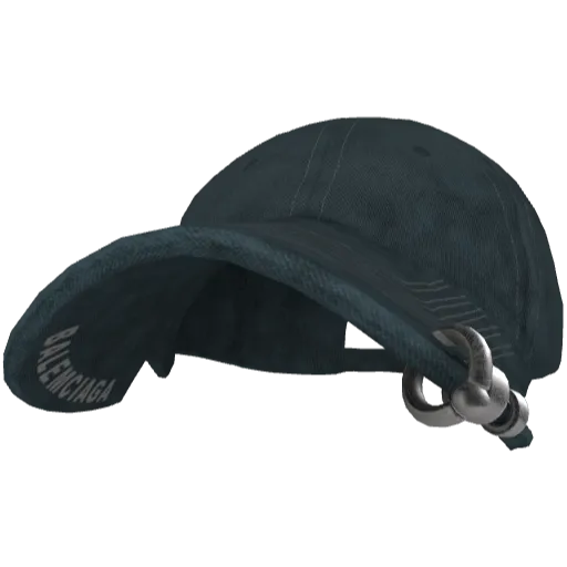 Зеленая кепка Balemciaga