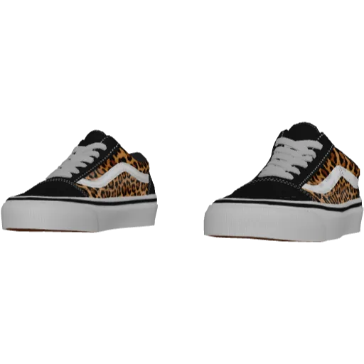 Леопардовые кеды Waves