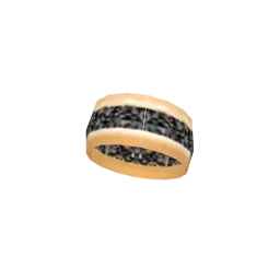 Золотое кольцо с полоской