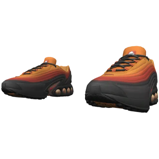 Оранжевые кроссовки Nice Flow TN