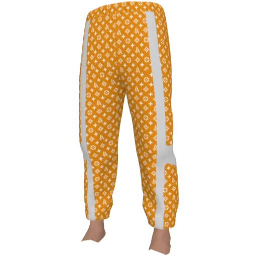 Оранжевые штаны LA