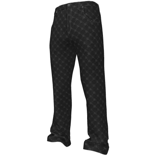 Черные штаны Guchi