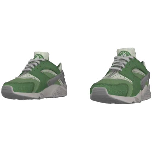 Зеленые кроссовки Huagachi