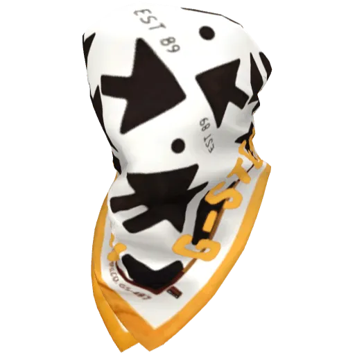 Бежевая бандана