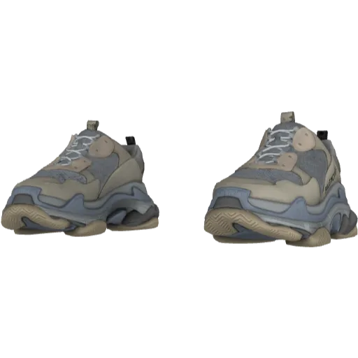 Серые кроссовки Balemciaga