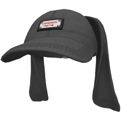 Серая кепка с ушами