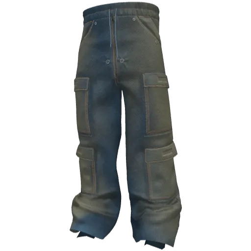 Сине-серые джинсовые штаны