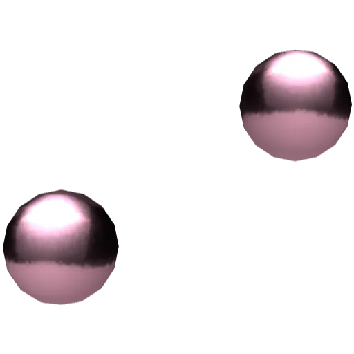 Пирсинг на щеку розовый