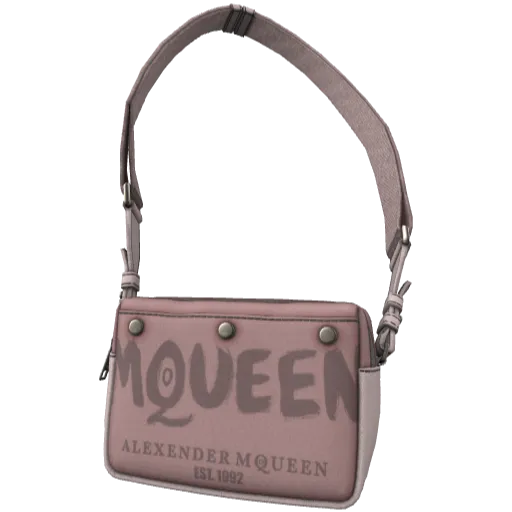 Розовая сумка MQUEEN через плечо