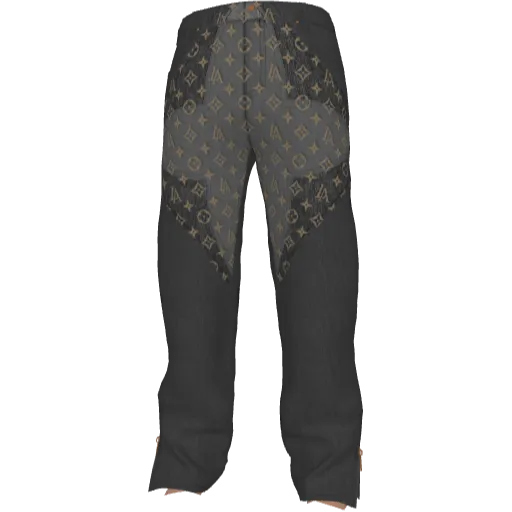 Темные штаны LA