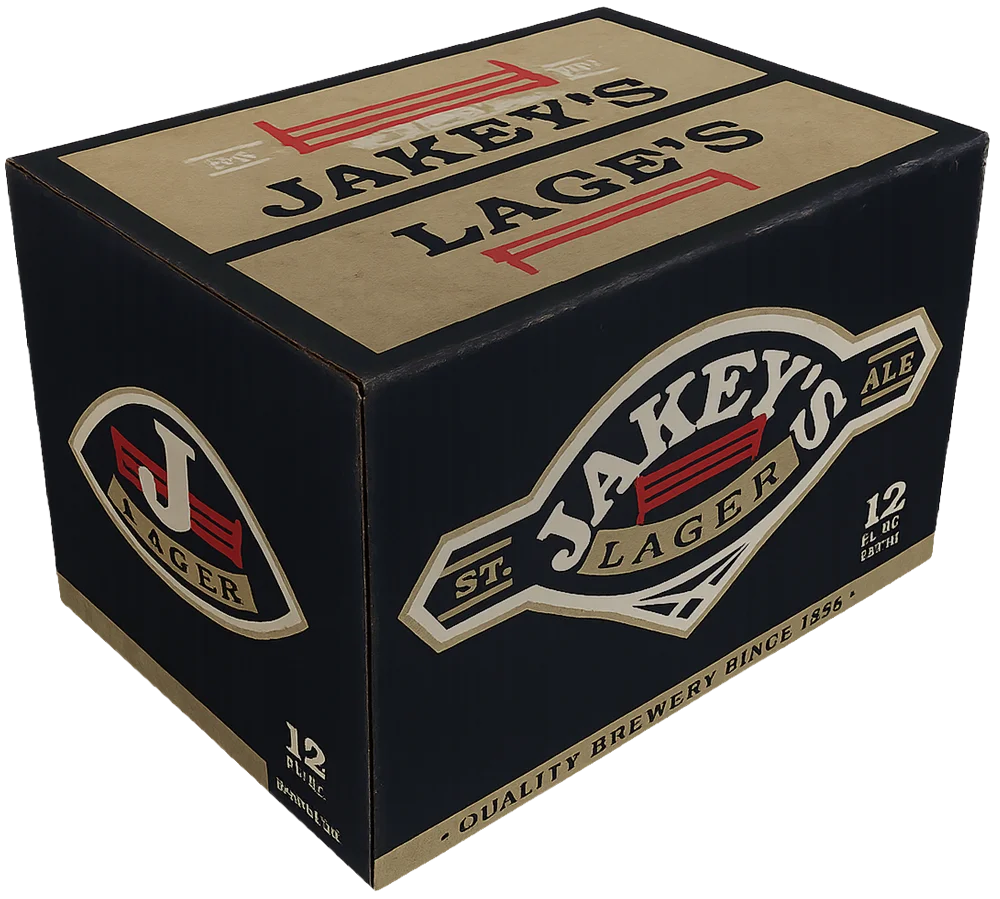 Eine Kiste JAKEYS Bier