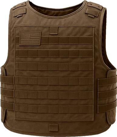 Ciężka kamizelka kuloodporna