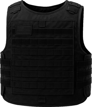 Ciężka kamizelka kuloodporna