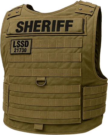Ciężka kamizelka kuloodporna Sheriff