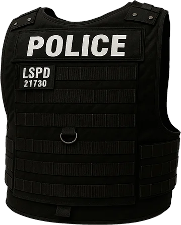 Ciężka kamizelka kuloodporna LSPD