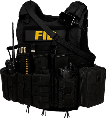 Ciężka kamizelka kuloodporna FIB