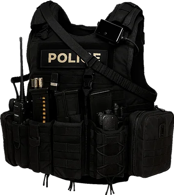 Ciężka kamizelka kuloodporna LSPD