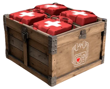 Ящик с дефибриляторами