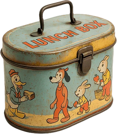 Stare pudełko na jedzenie