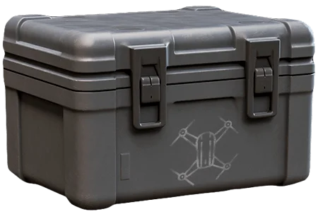 Ящик с полицейским дроном