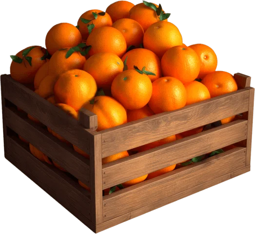 Ящик с апельсинами