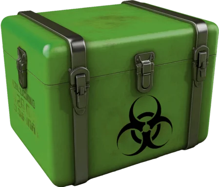 Ящик с химикатами