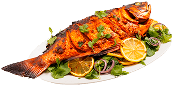 Tandoori fish