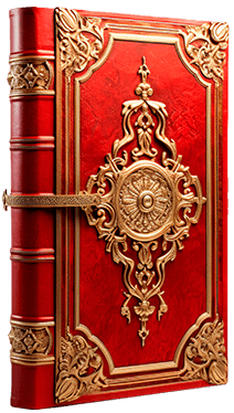 The book in the red cover