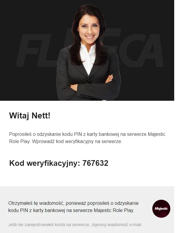   Wygląd wiadomości na E-Mail  