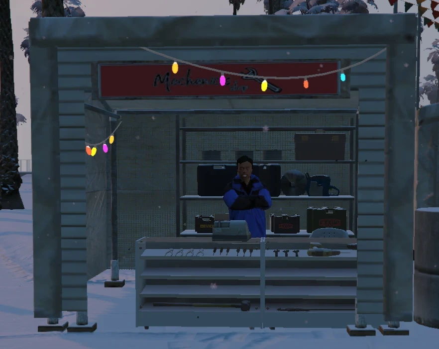   Wygląd stanowiska mechanika  