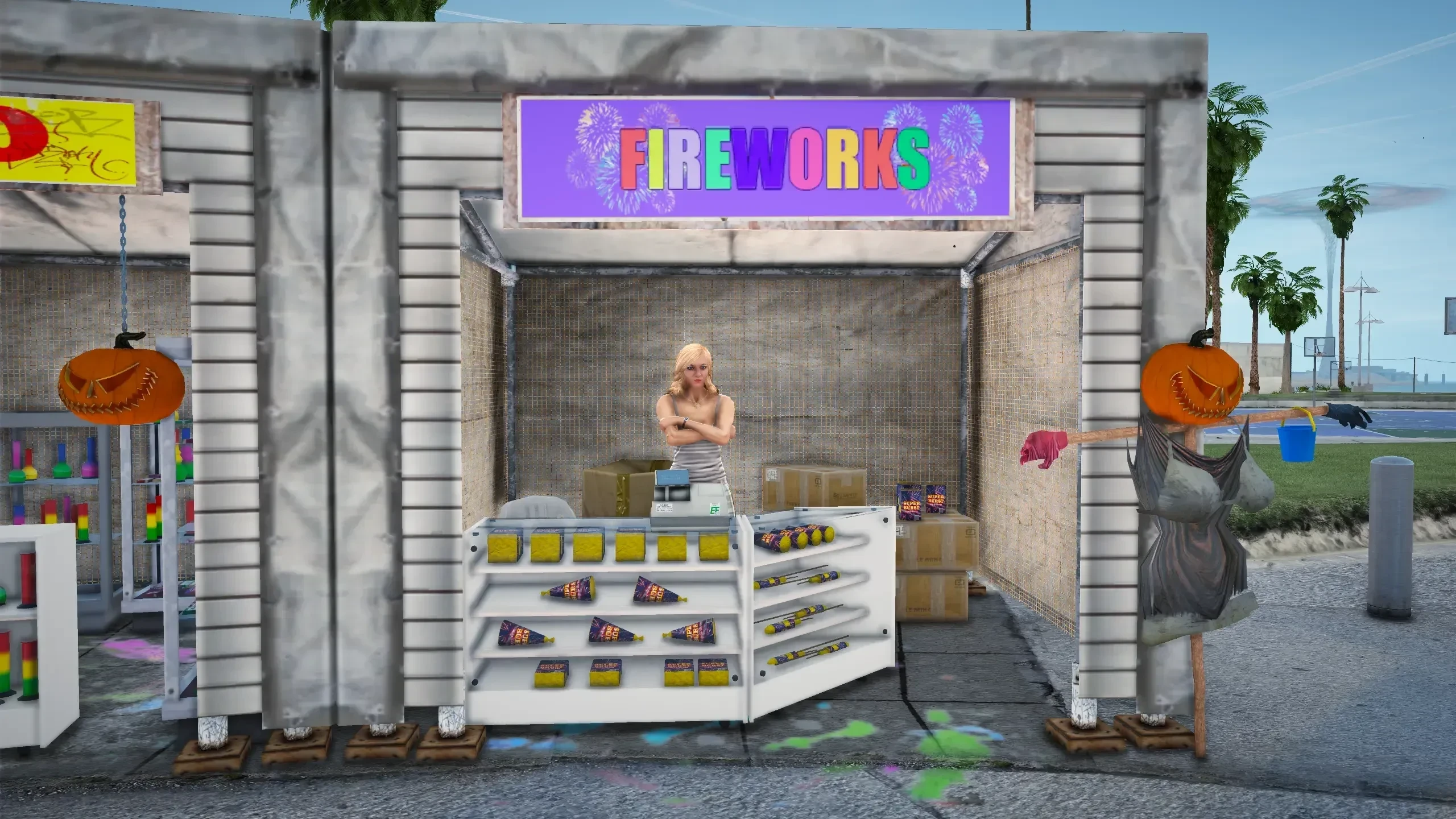   Sklep z fajerwerkami  